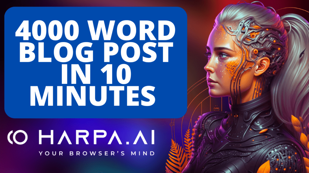 harpa ai blog post